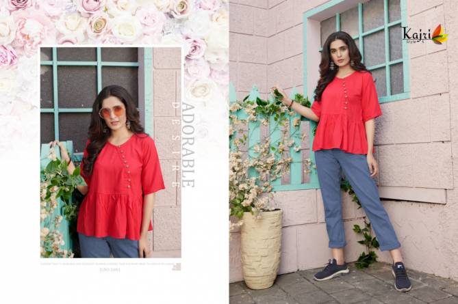 Kajri Mystri 2 Latest Fancy Designer New Style Western Ladies Top Collection